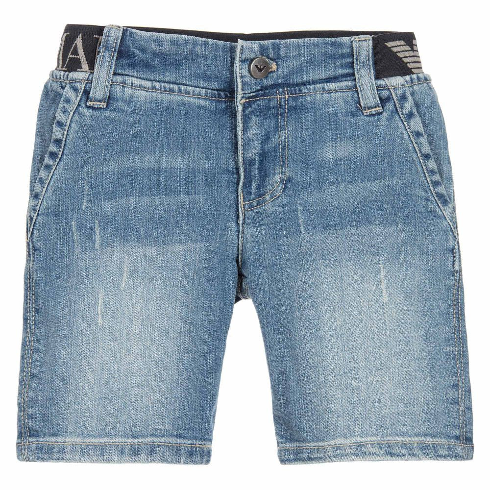 boys armani shorts