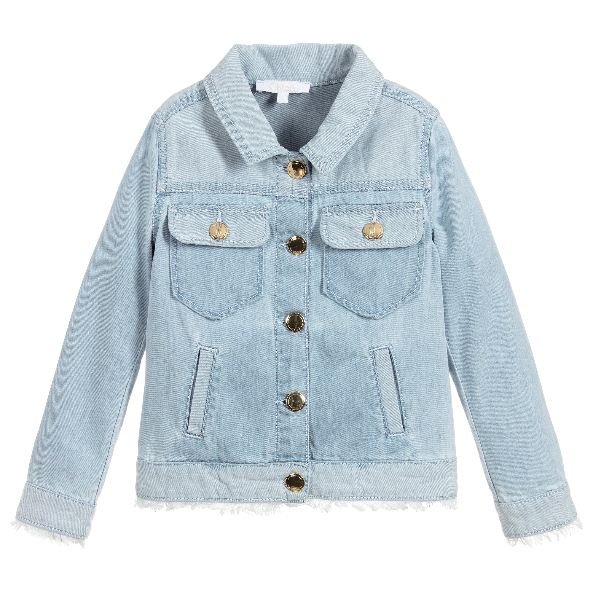 Girls Light Blue Denim Jacket (Mini-Me)