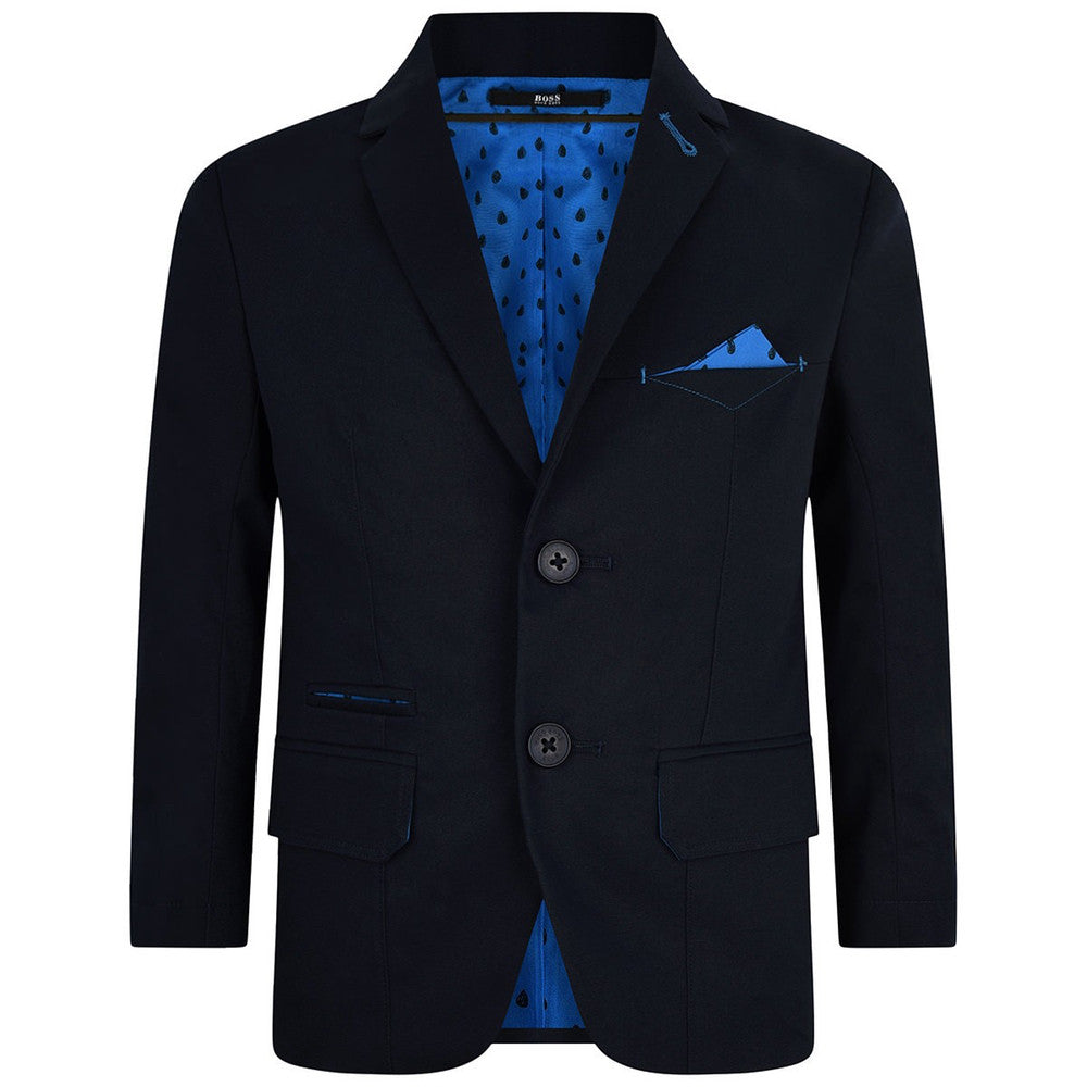 hugo boss electric blue suit