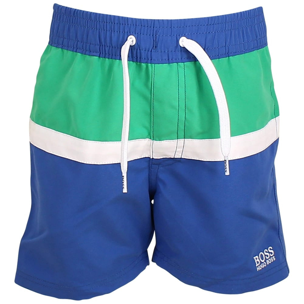 Hugo Boss Boys Colorful Swim Shorts 