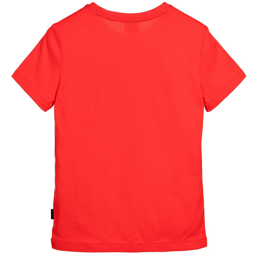 red kids tshirt