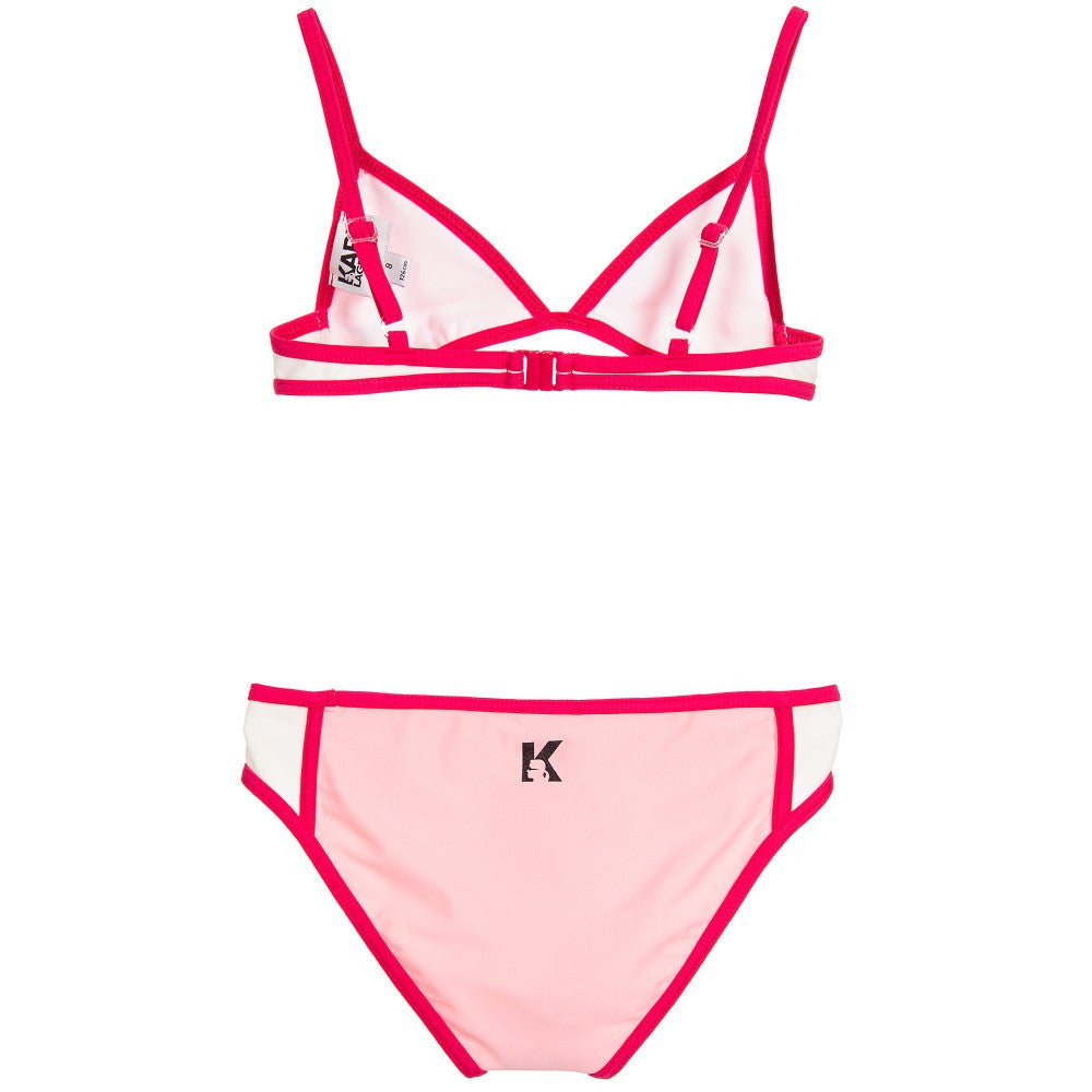 Karl Lagerfeld Girls Pink Bikini – Petit New York