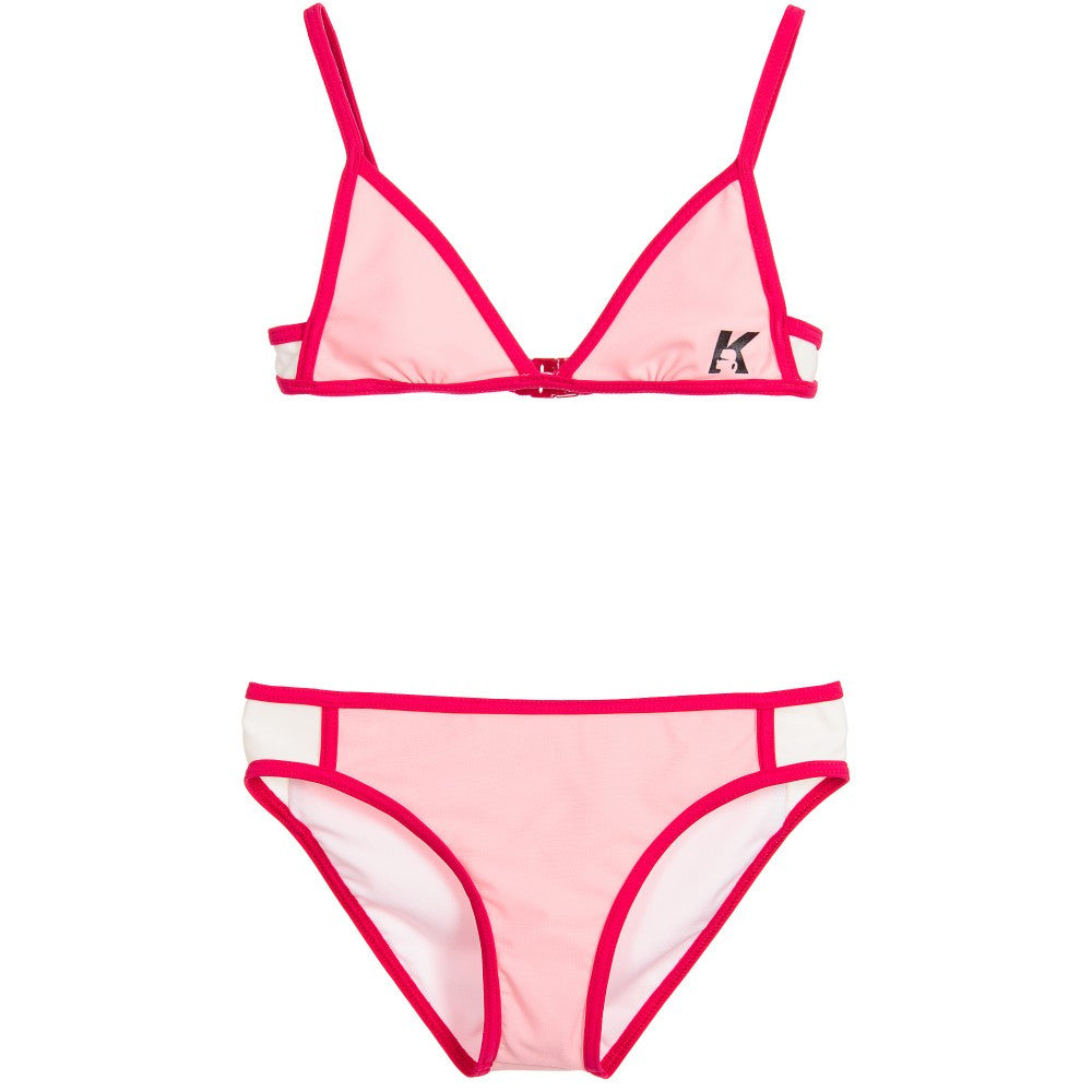 Karl Lagerfeld Girls Pink Bikini – Petit New York