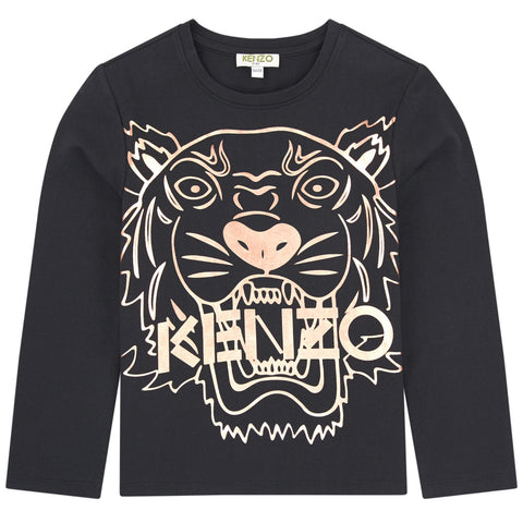 kenzo sweatshirt gold tiger