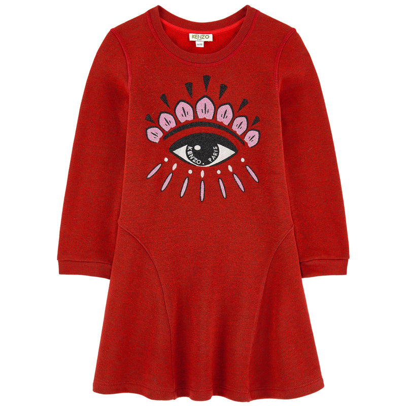 kenzo red dress