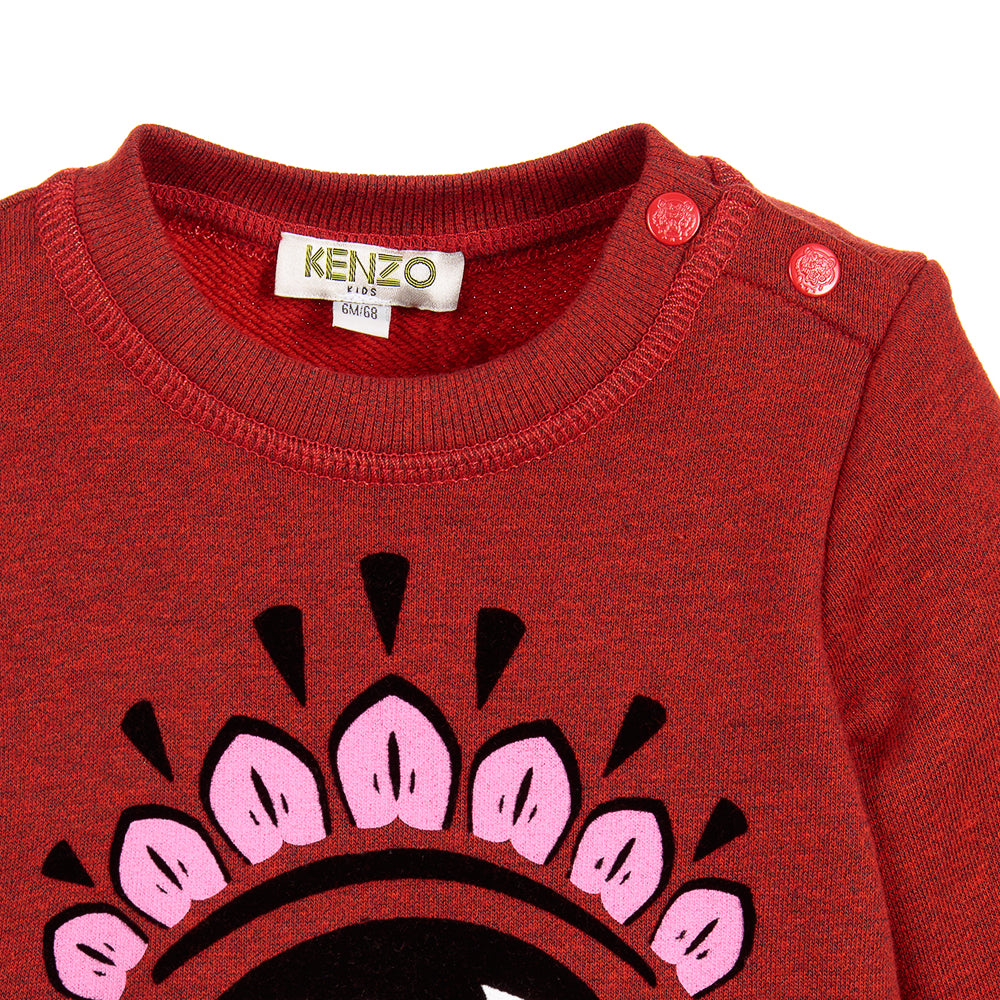 kenzo red eye sweater