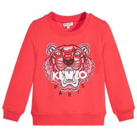 red kenzo sweatshirt