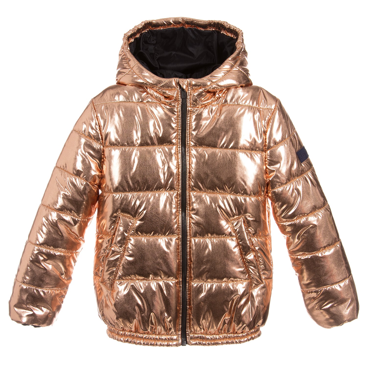 girls long puffer coat