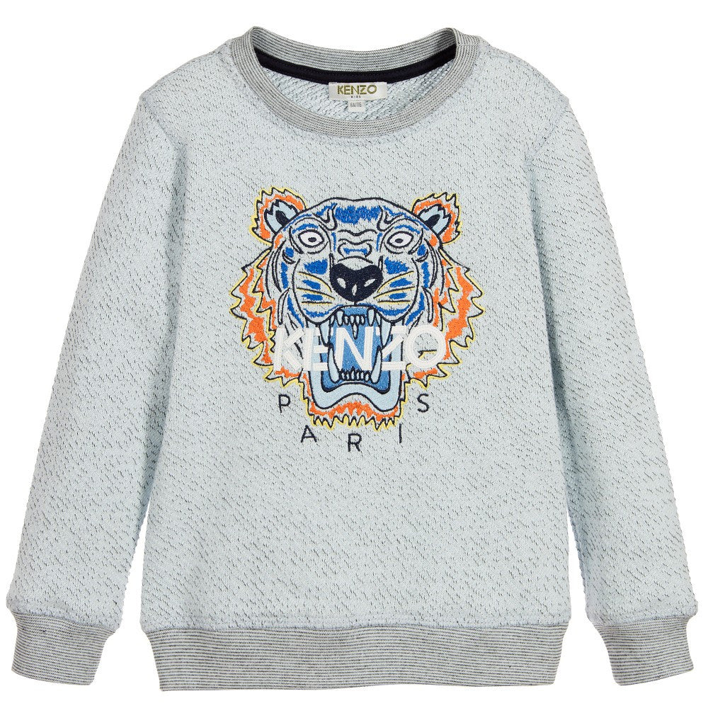 kenzo tiger logo sweatshirt