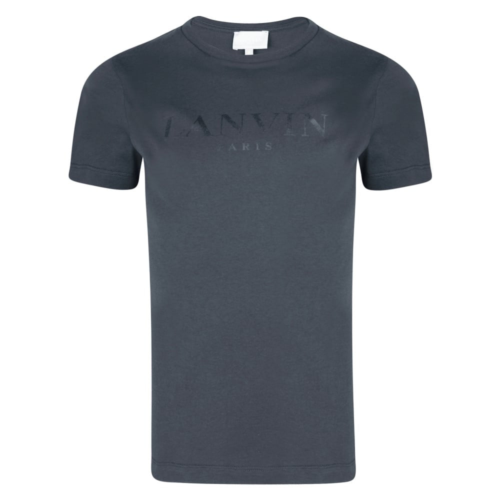 Boys Charcoal Logo T-shirt