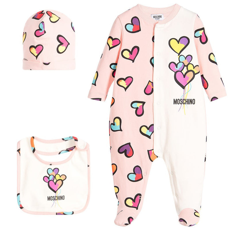 moschino baby gift set