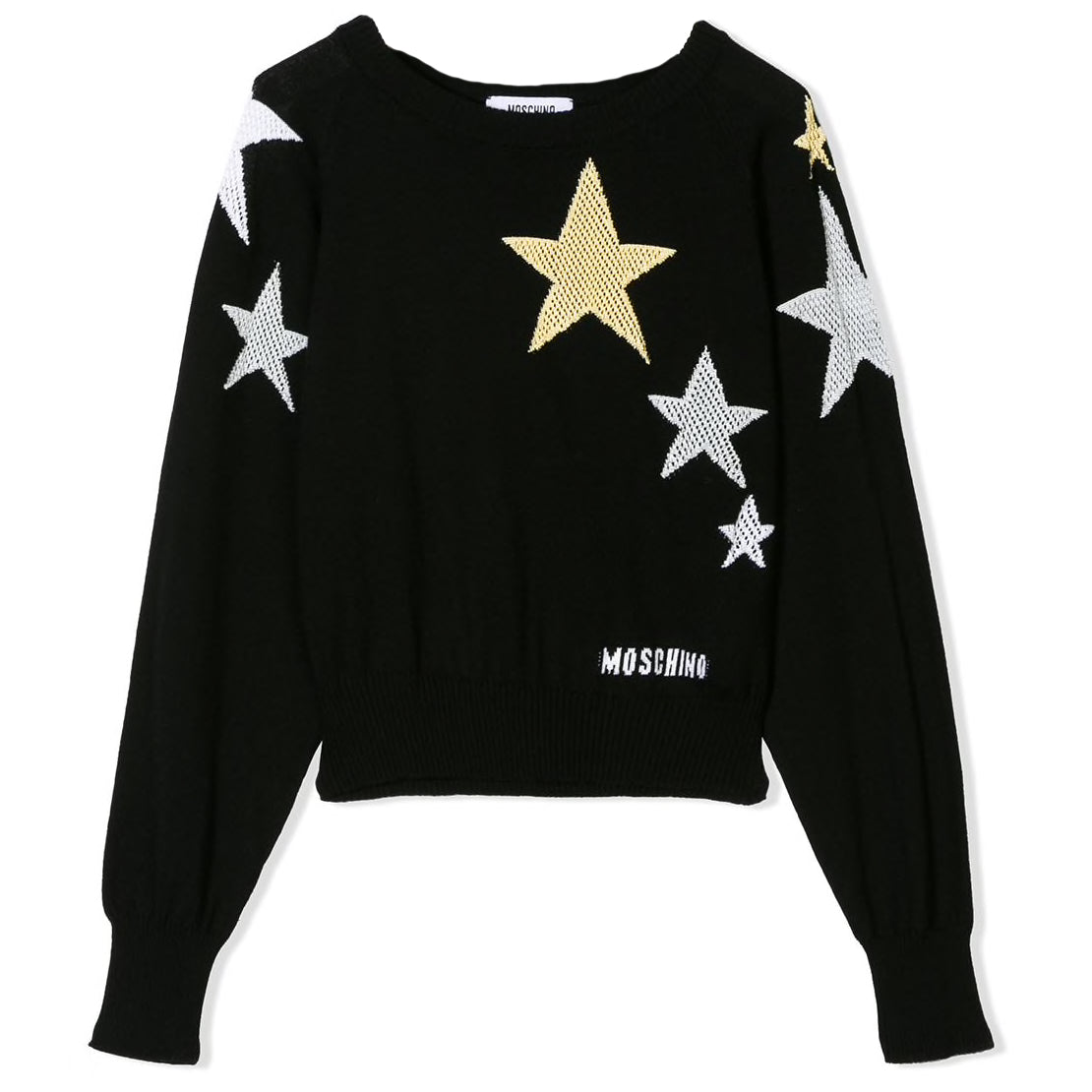 black moschino sweater