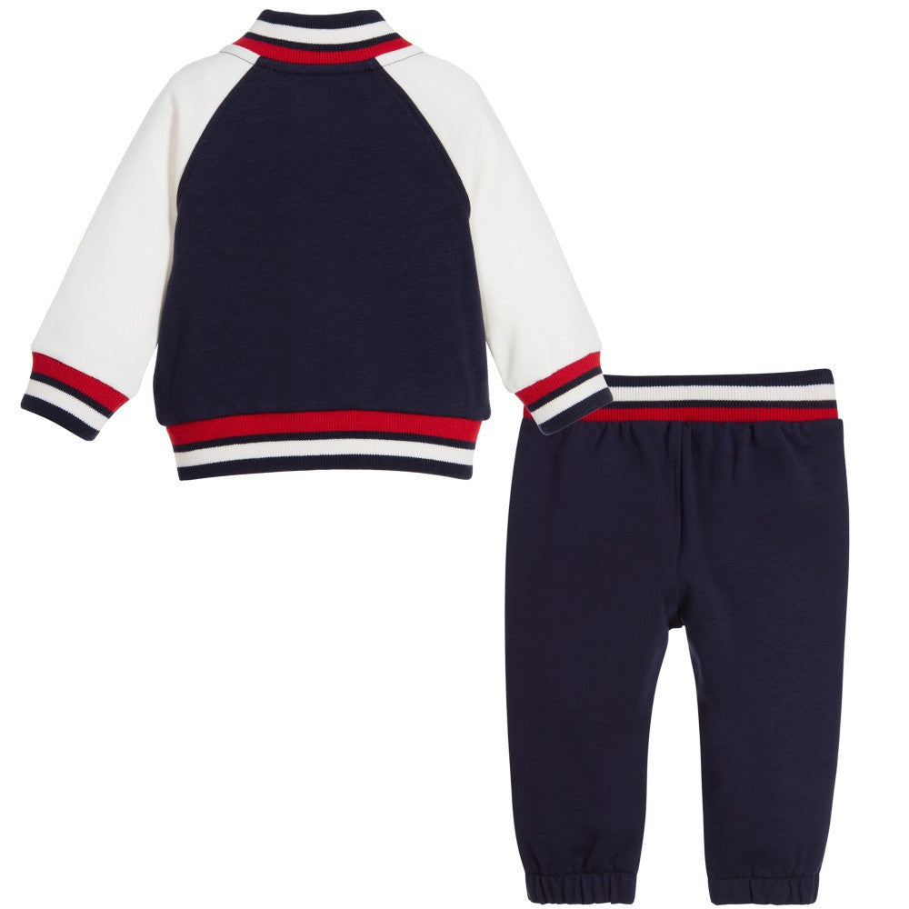 moschino baby teddy tracksuit