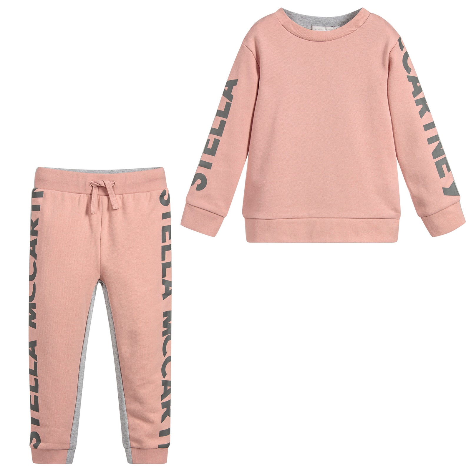 girls pink sweatsuit