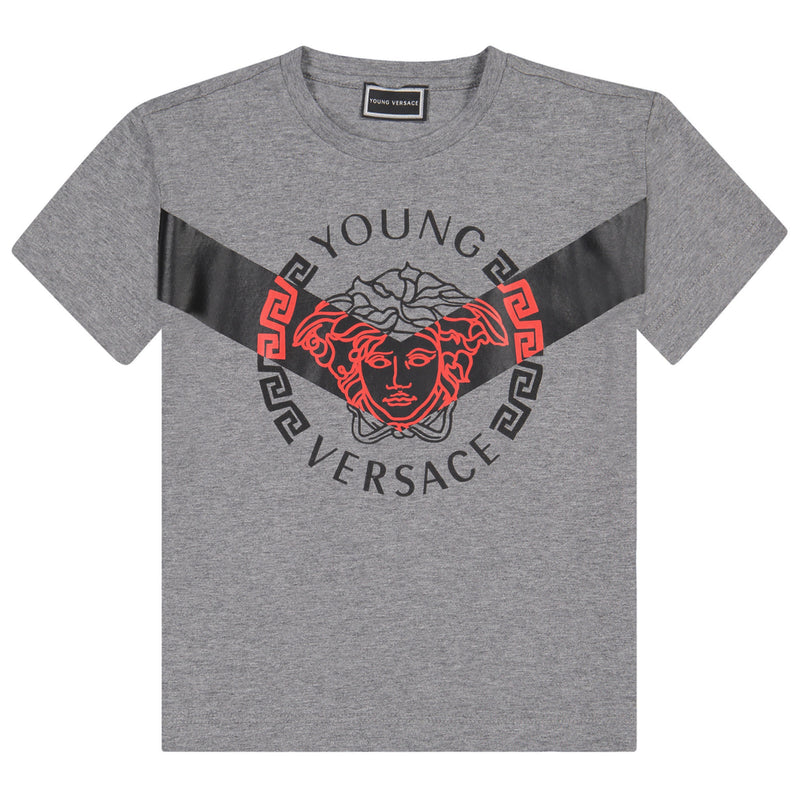 grey versace shirt