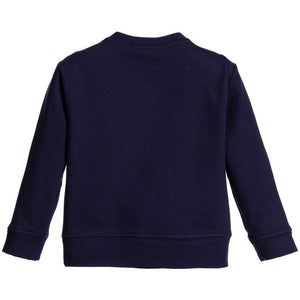 Versace Baby Navy Logo Sweatshirt – Petit New York