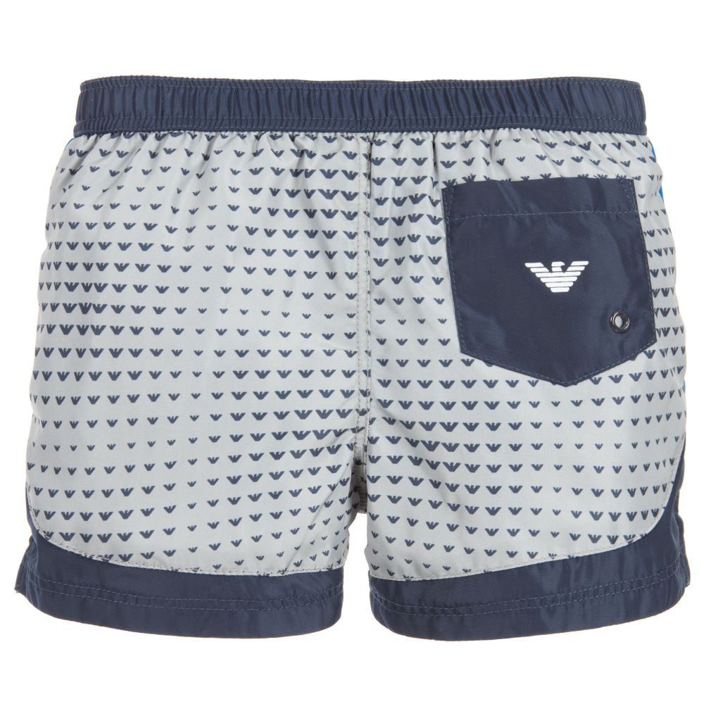 boys armani swim shorts