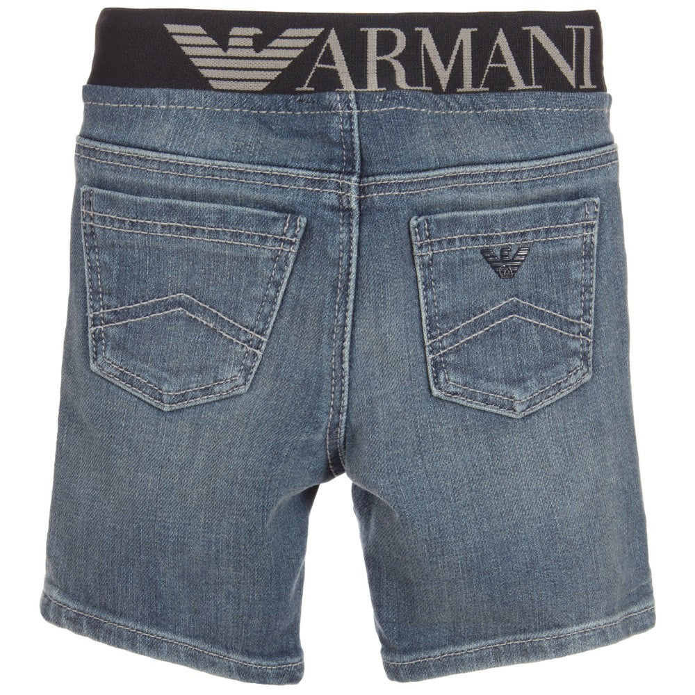 Armani Baby Boys Denim Waistband Jeans New York