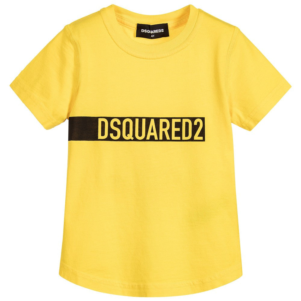 dsquared shirt yellow