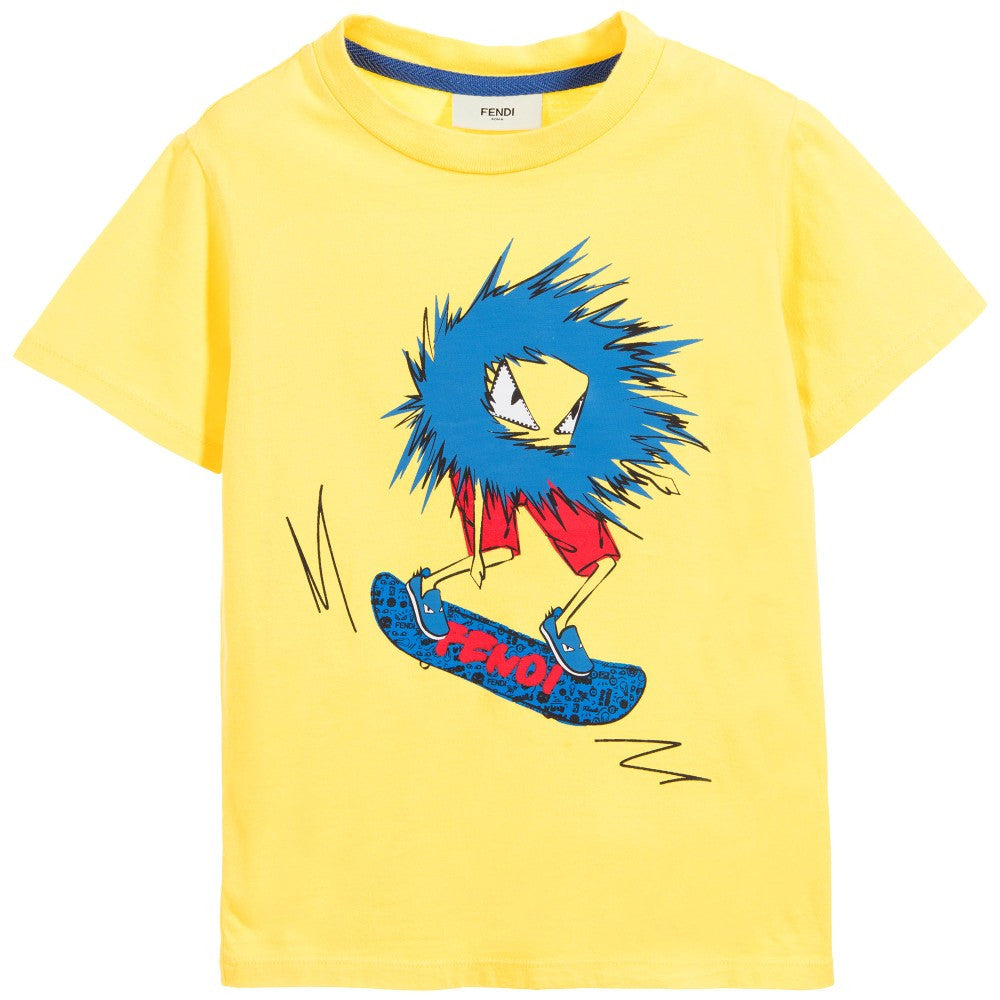 fendi boys t shirt