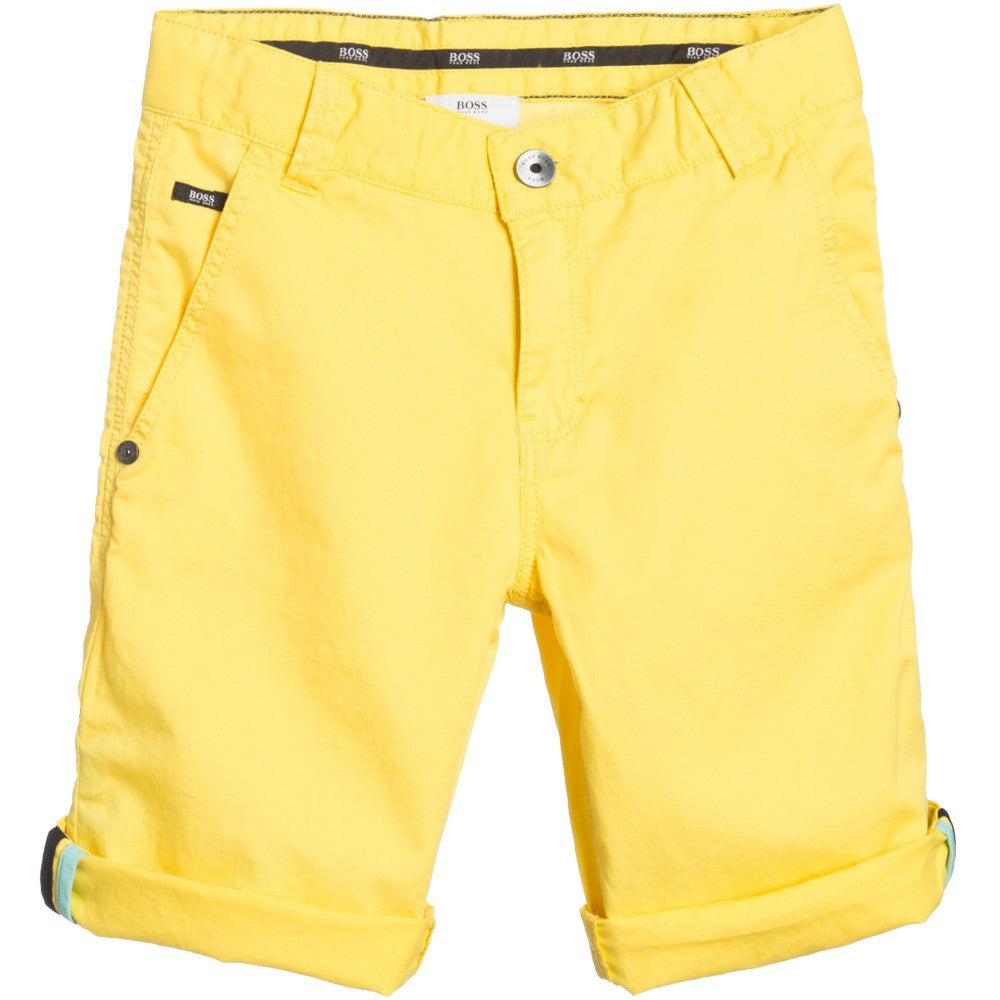 hugo boss shorts with zip pockets