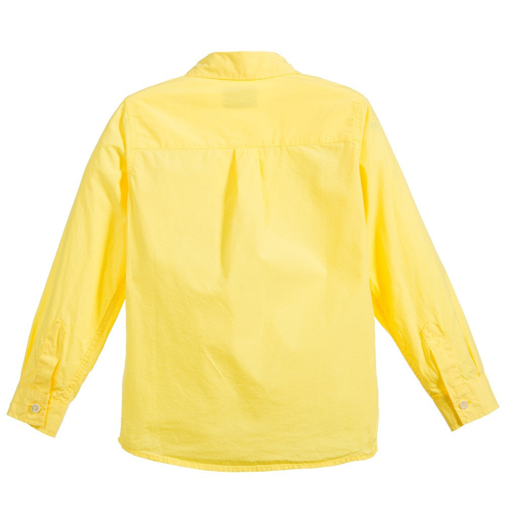 boys yellow dress shirt