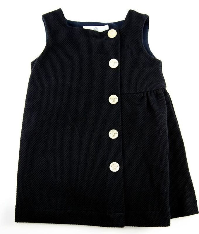 navy baby girl dress