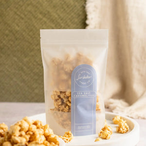 Artisanal Sea Salt Caramel Popcorn - Care Crates 