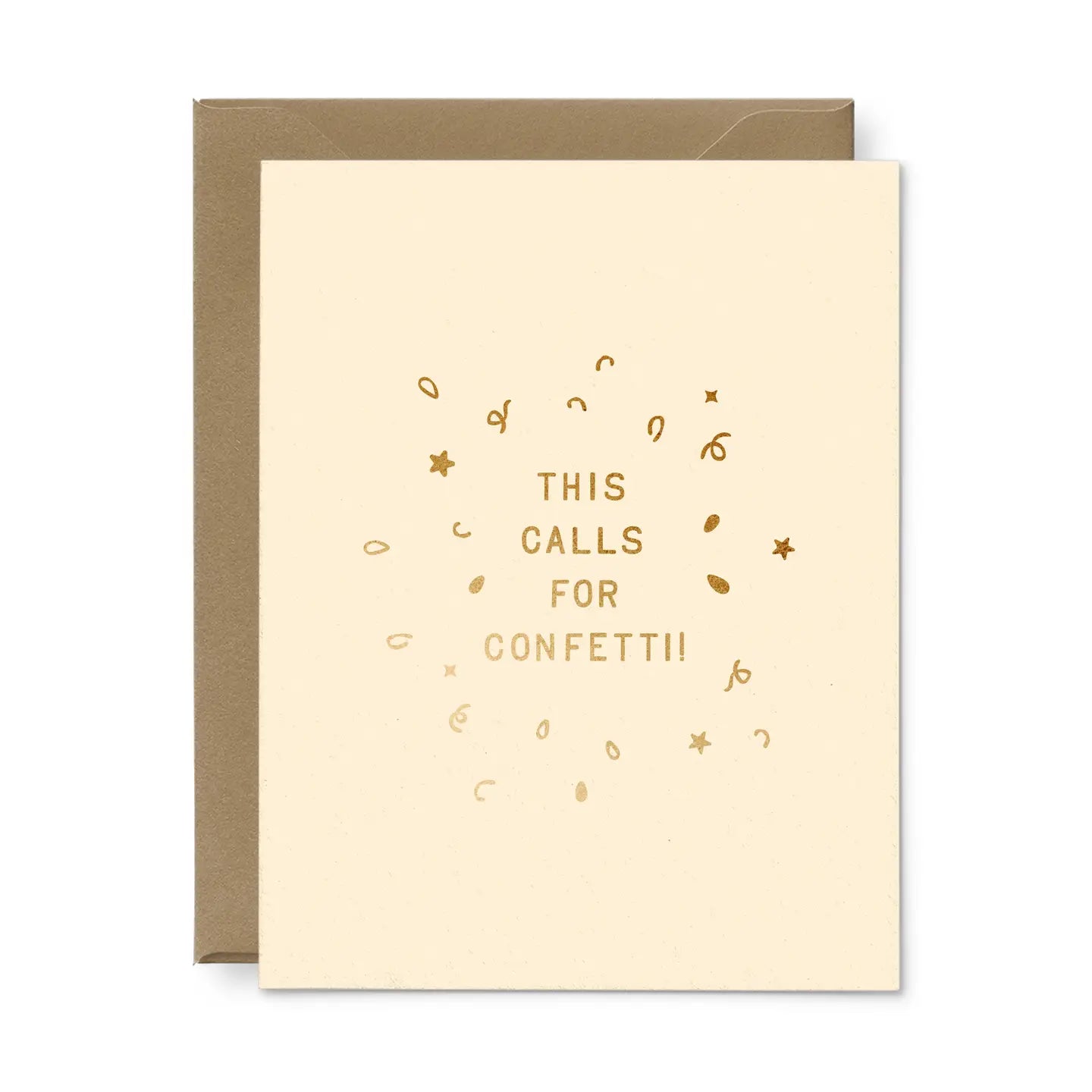 Calls For Confetti Card