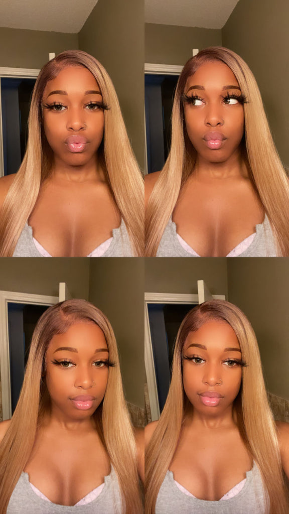 how to blend lace front wig