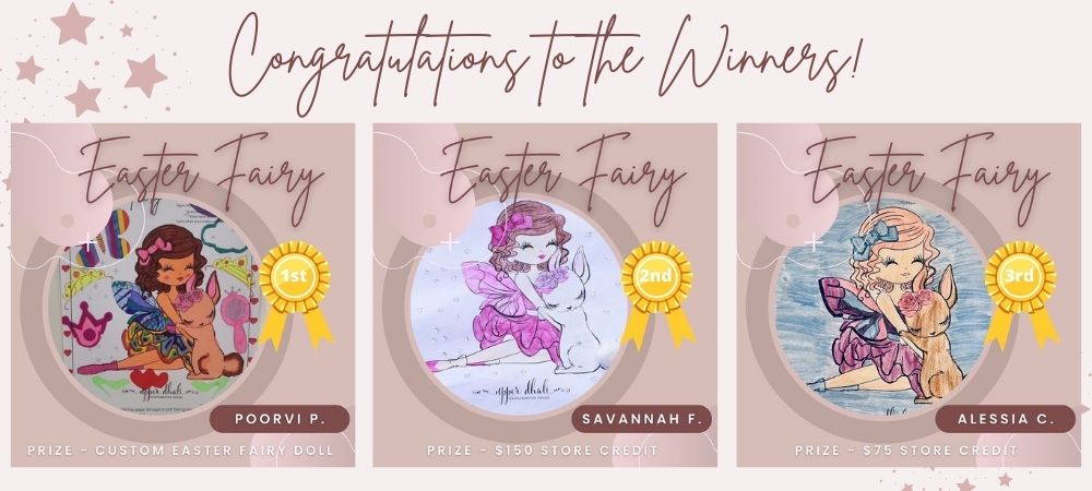 Easter Fairy Colouring Competition Winners