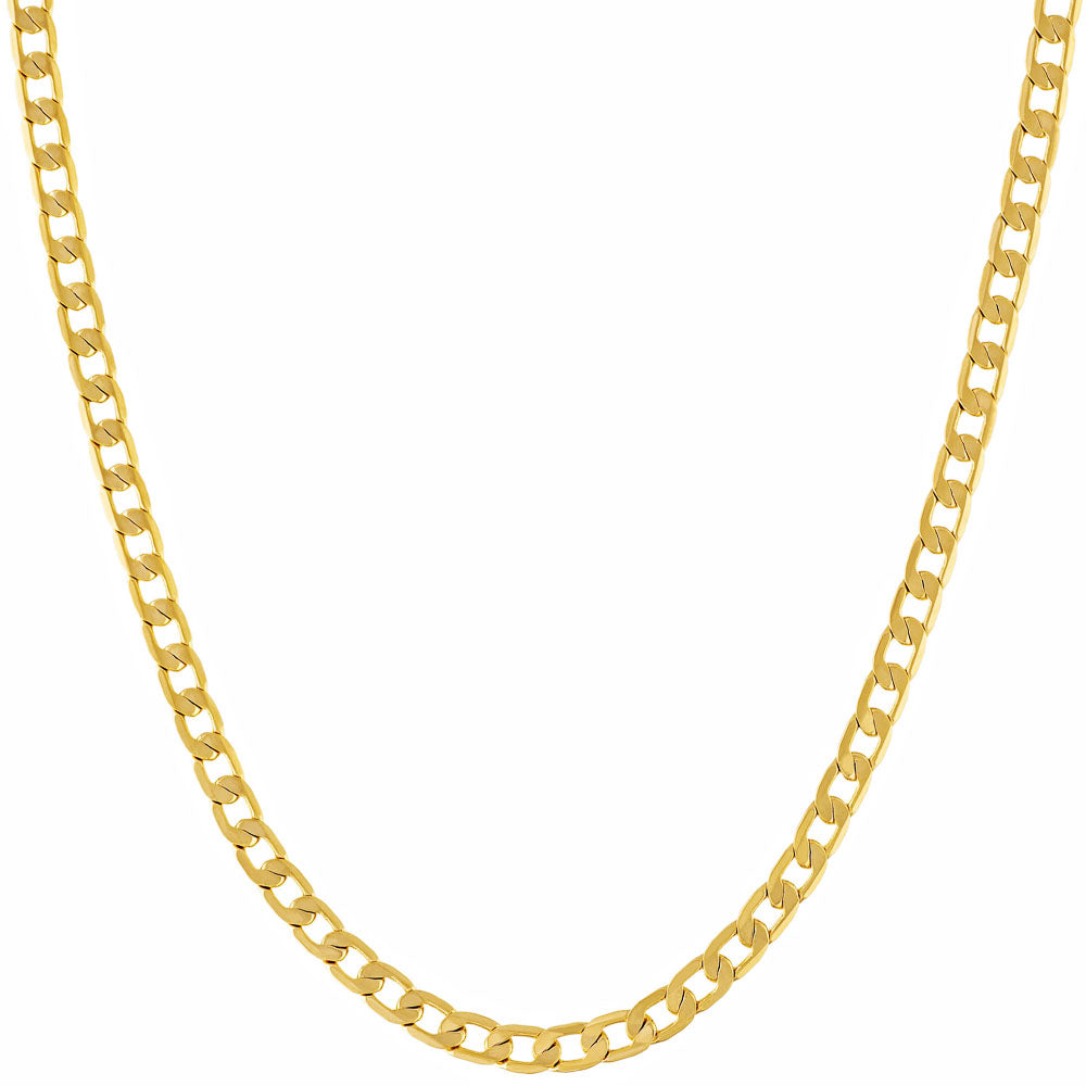 3mm Flat Cuban Link Chain