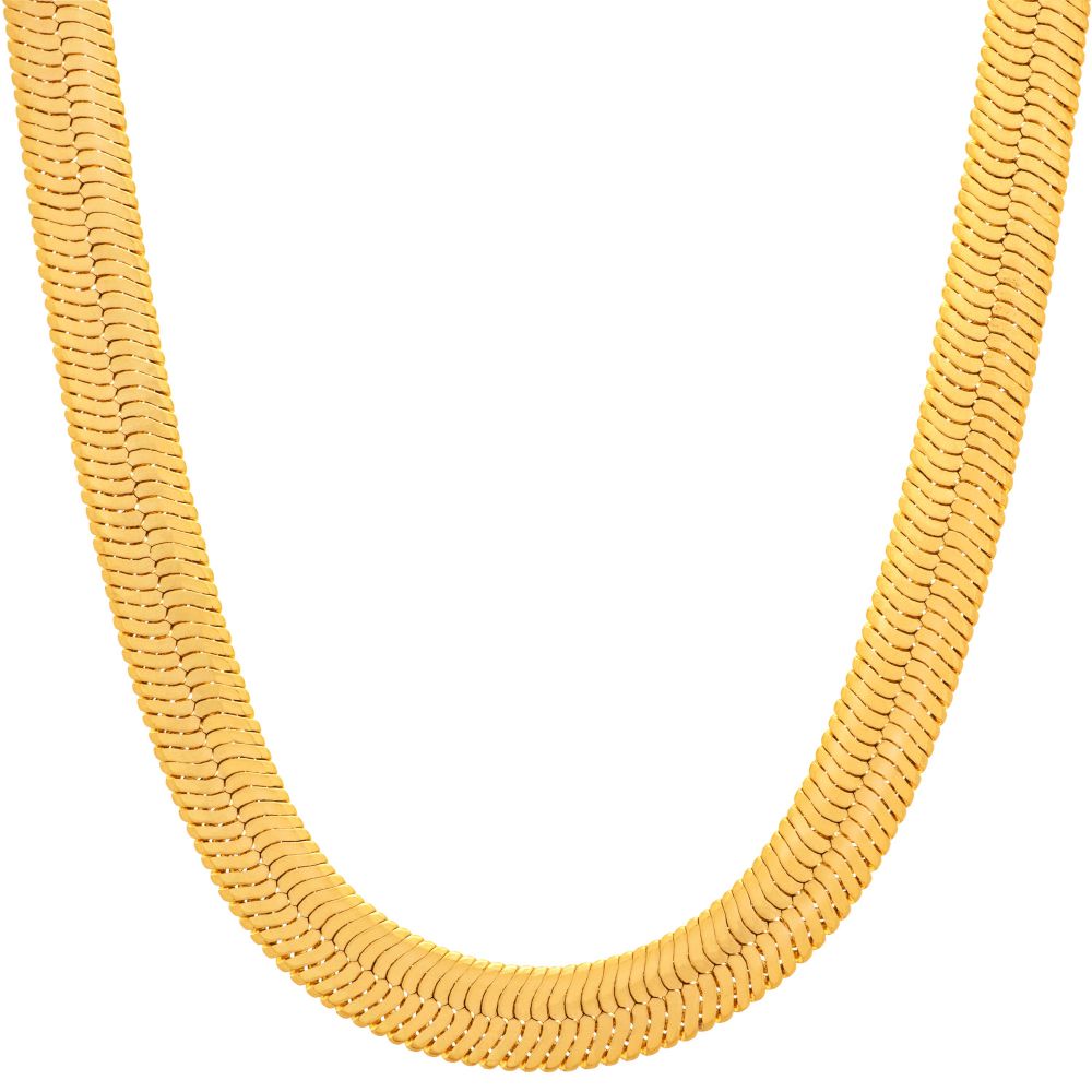 7mm Herringbone Chain Necklace | Lifetime Jewelry