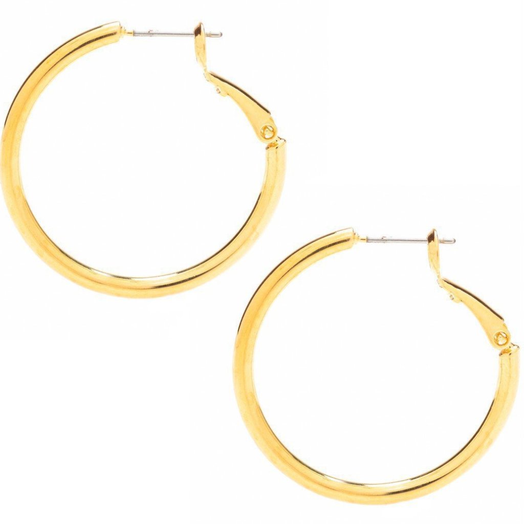 Hoop Earrings, Medium | Lifetime Jewelry