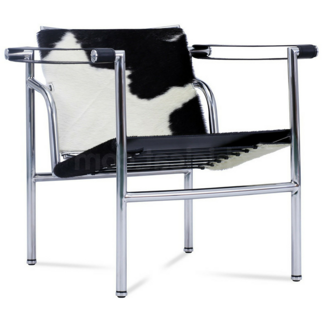 Lc1 Basculant Chair Ponyhide Inspired By Le Corbusier Designer