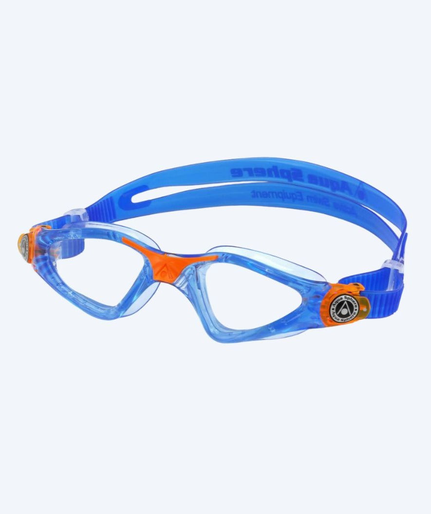 Aquasphere svømmebriller til børn (6-15) – Kayenne – Blå/orange