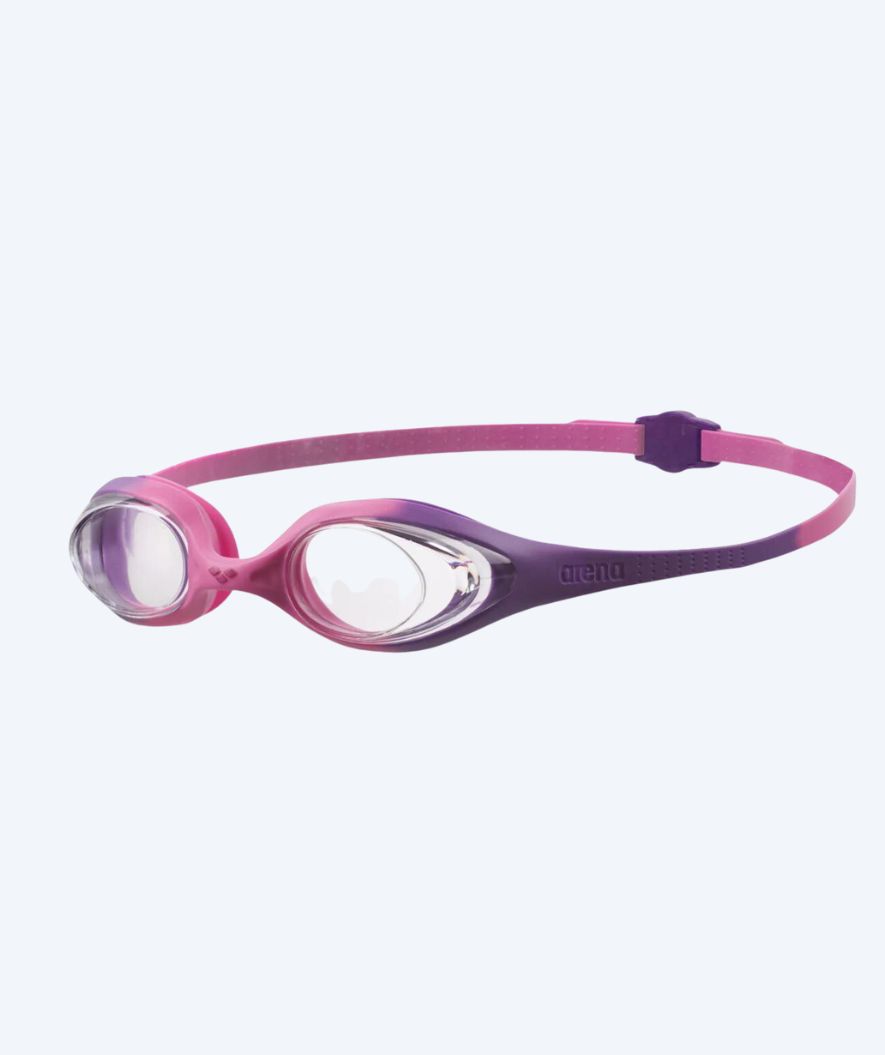 Arena svømmebriller til børn (6-12) - Spider - Lyserød/lilla