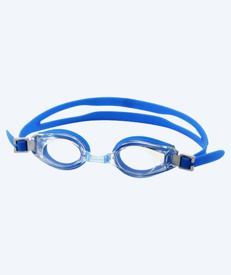 Primotec langsynede svømmebriller med styrke – (-1.0) til (+8.0) – Blå