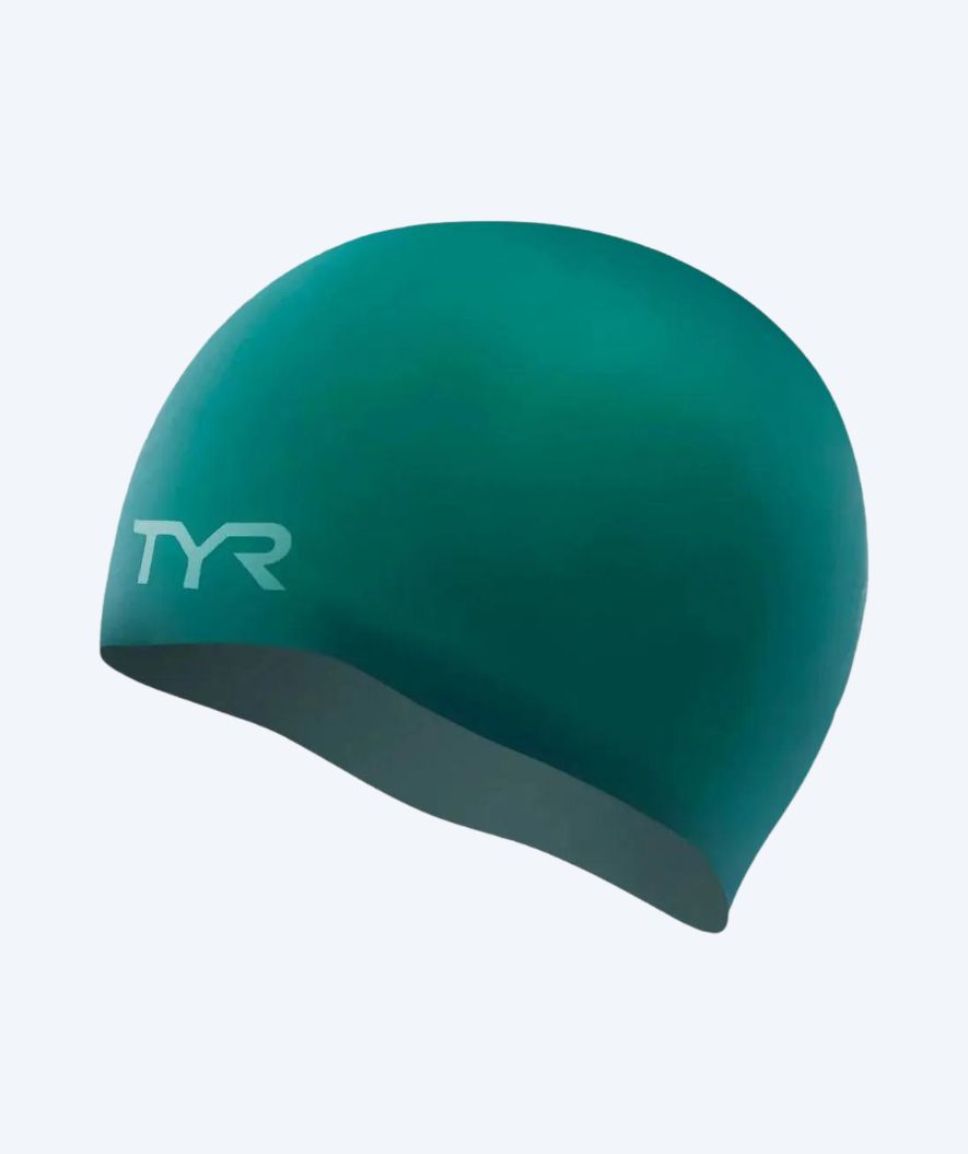 TYR badehætte - Silicone - Mørkegrøn