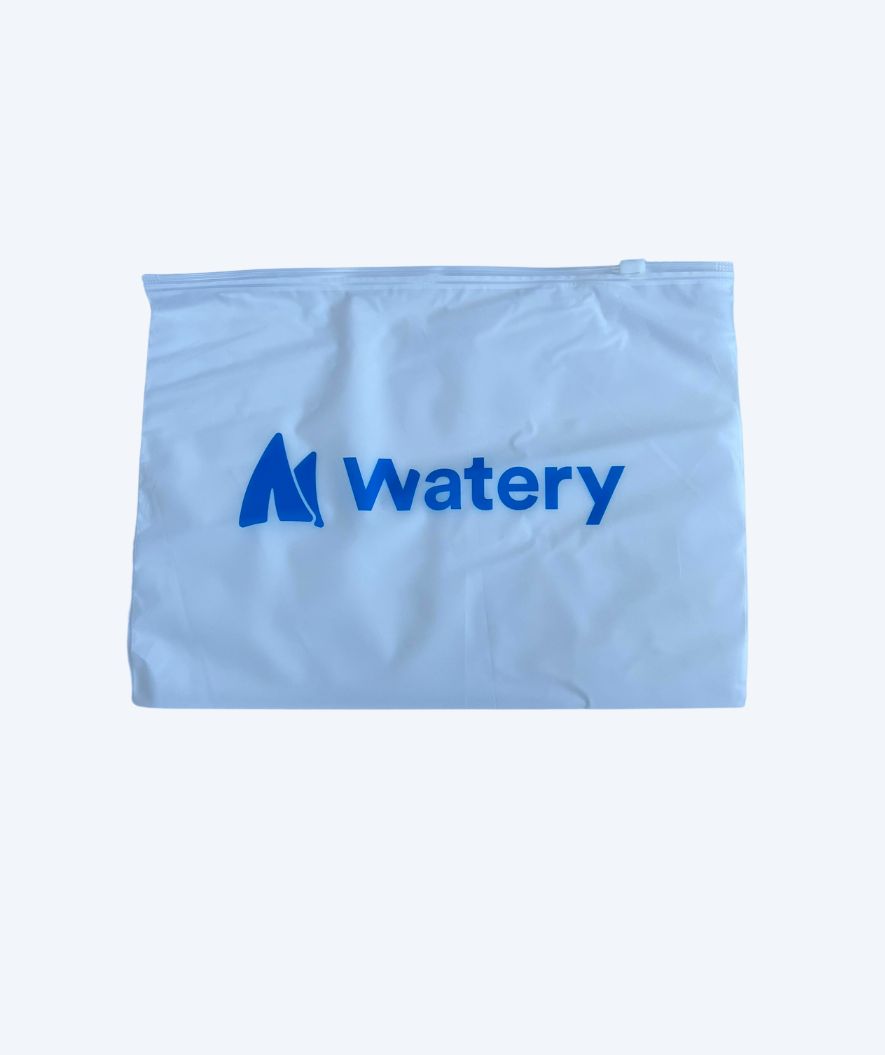 Billede af Watery wet/dry taske til vådt badetøj - Hvid/gennemsigtig