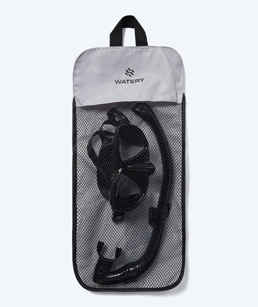 Billede af Watery snorkel taske - Lavian - Sort/grå