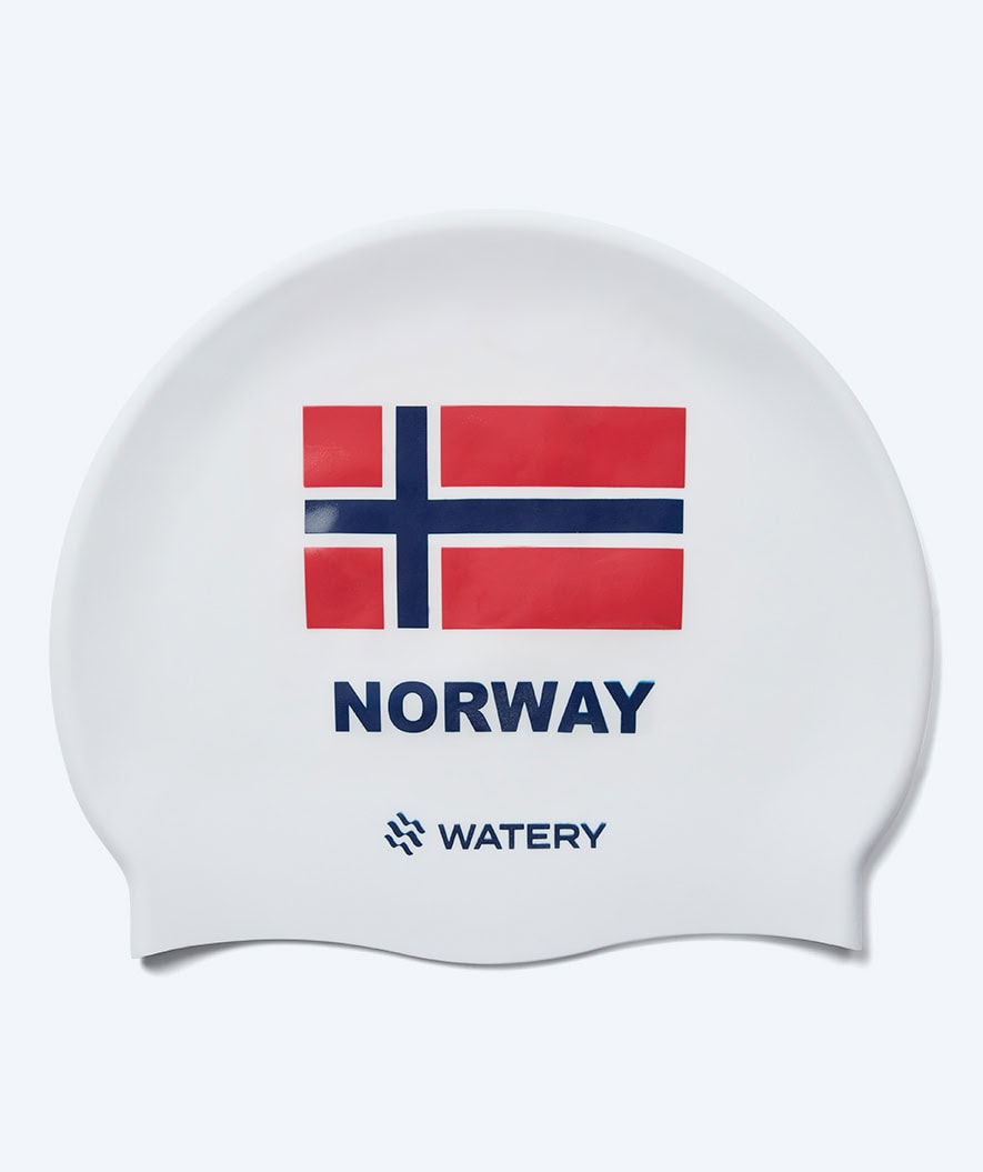 Watery badehætte - Norge - Hvid
