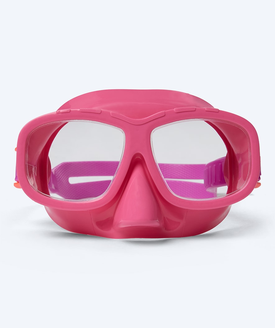 Watery dykkermaske til børn (4-10) – Wyre – Lyserød/lilla