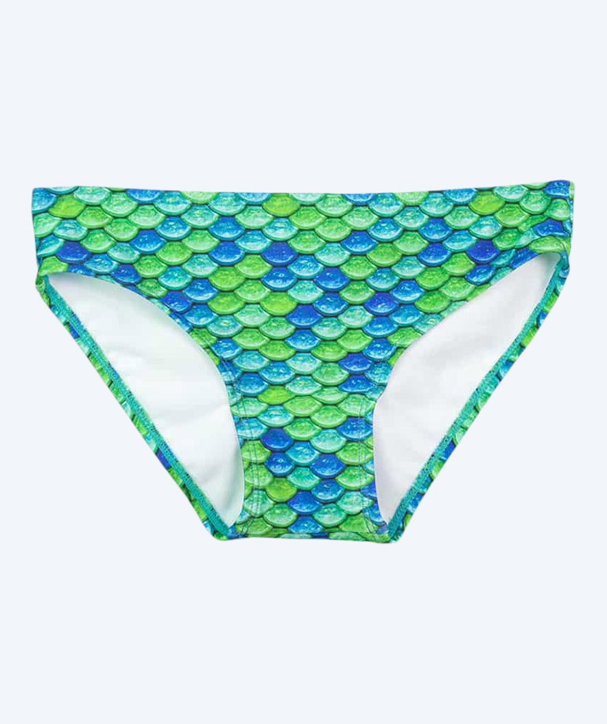 Fin Fun bikini underdel til piger - Aussie Green