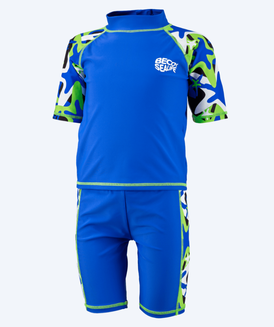 Beco våddragt til børn - Sealife Rashguard - Blå