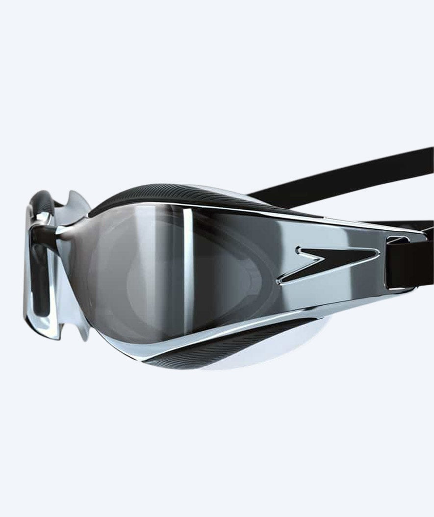 7: Speedo svømmebriller - Fastskin Elite Mirror - Sort/grå
