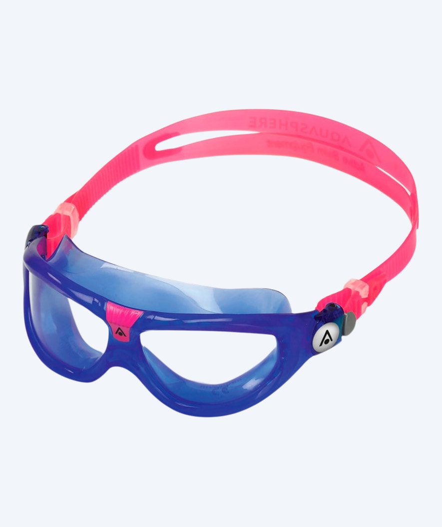 Aquasphere dykkerbriller til børn (3-10) - Seal 2 - Mørkeblå/lyserød