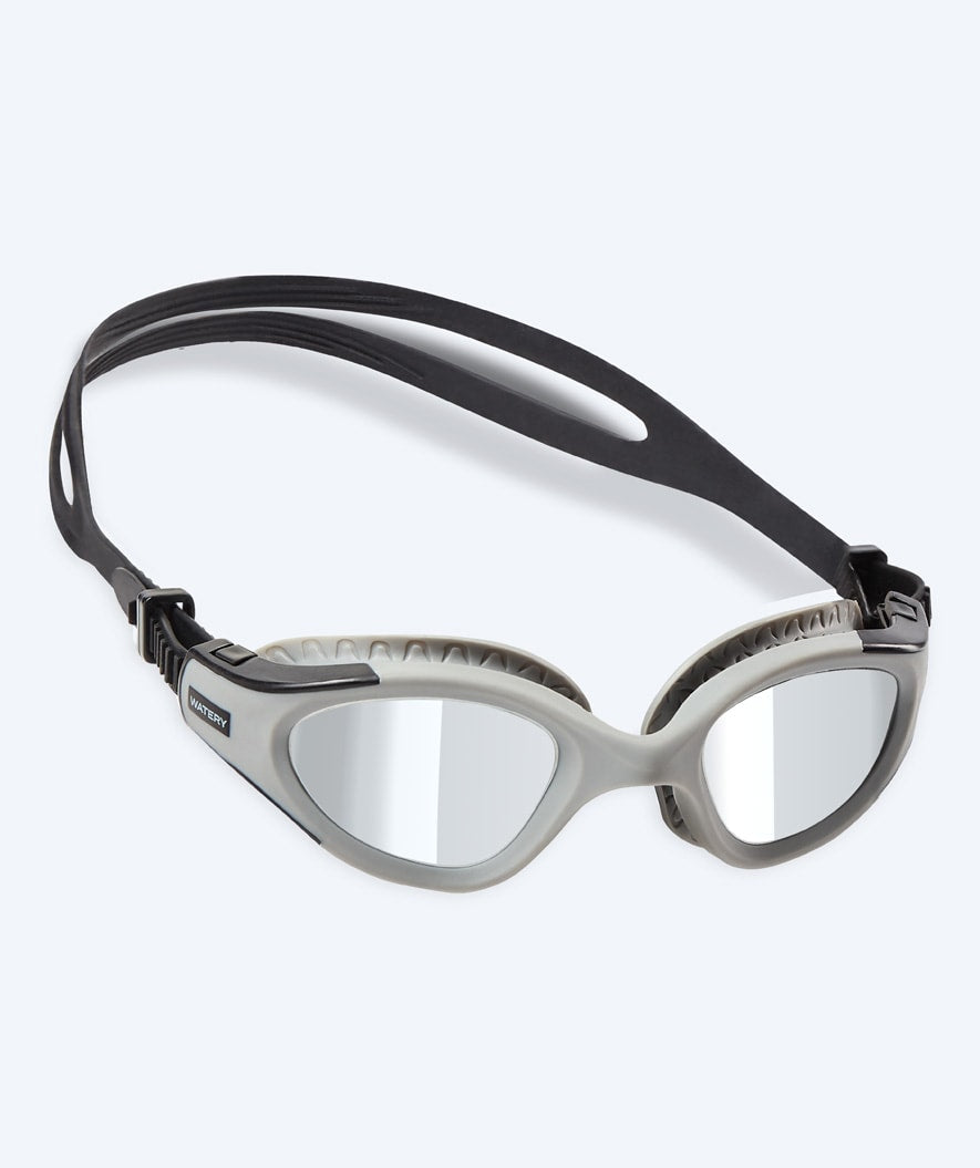 Watery motions dykkerbriller - Kelvin Mirror - Grå/sølv