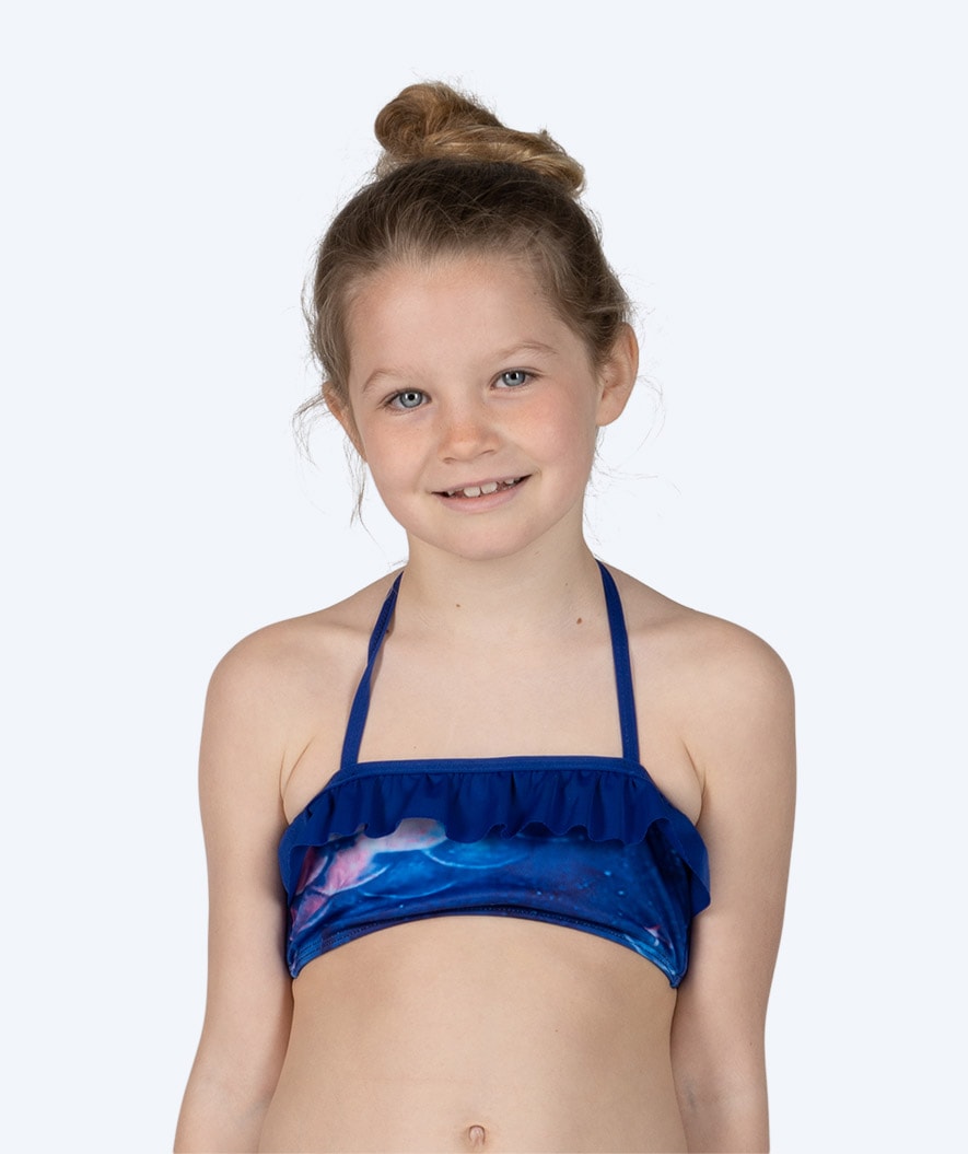 Billede af Watery havfrue bikini top til piger - Milky Way