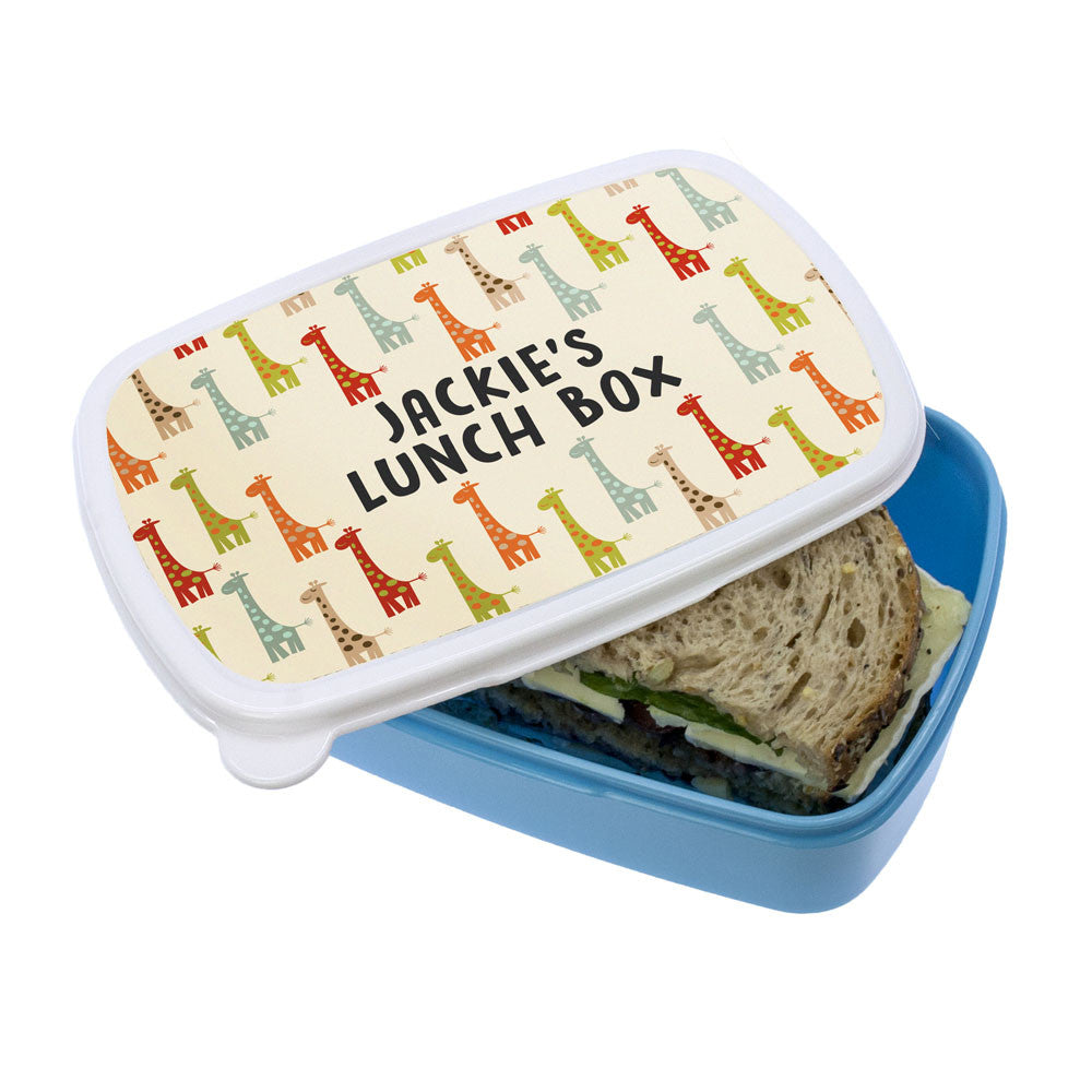 personalised kids lunch box